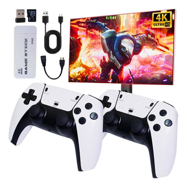 Playtastic M22 Retro Game Console – Plug & Play Classic Gaming System with Wireless Controllers